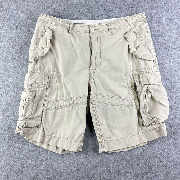 Polo Ralph Lauren Cargo Shorts Men 33 Military Utility Surplus Fit Grunge RL-067 - Picture 1 of 16